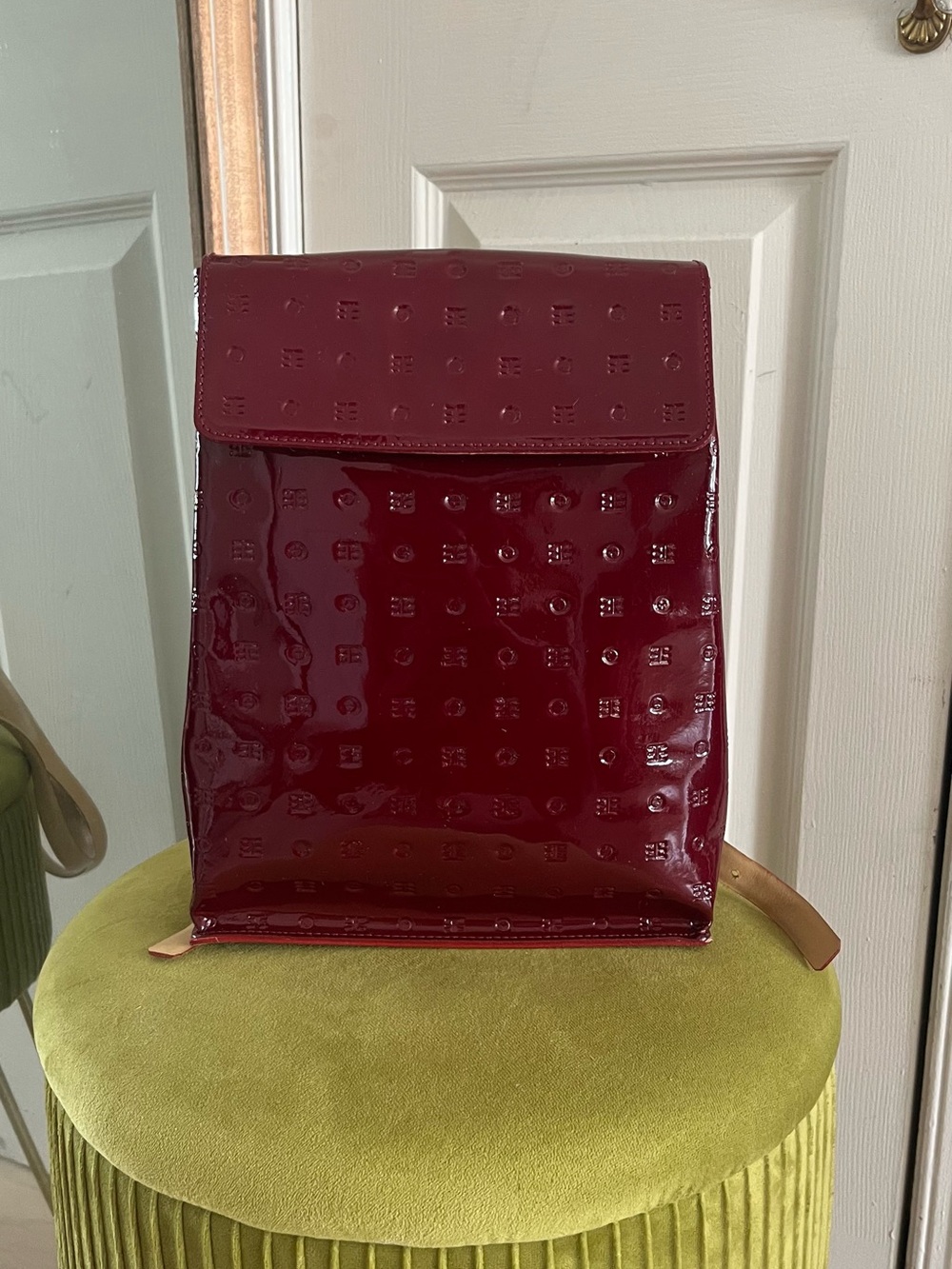 Arcadia Italian Leather Burgundy Women’s Bag